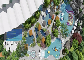 【酒店套餐】2大1小瑞麟湾温泉水乐园+酒店客房1晚+早餐，可加购私汤客房