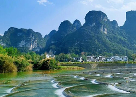 德天跨国瀑布景区+明仕田园一日游【多套餐可选+纯玩+赠接驳车/矿泉水】