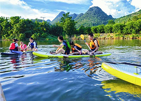 桂林阳朔兵兵户外运动俱乐部【可选浆板/皮艇/竹筏体验】