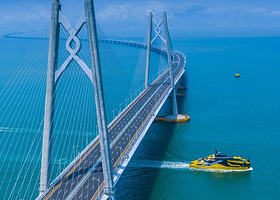 【私家团】珠海大剧院+情侣路+渔女+游船海上看港珠澳大桥+午餐1日游，广州出发上门接送，不拼客