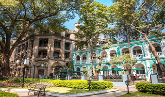 外观广州塔+沙面+永庆坊+海珠有轨电车+陈家祠+广州圣心大教堂+广州塔+白云山一日游【珠海包车+广州2线】