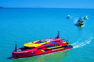 珠海港珠澳大桥豪华海上游轮+圆明新园+珠海大剧院+情侣路+珠海渔女一日游【私家团包游+上门接送+珠海3线】