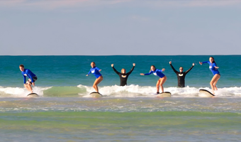 黄金海岸冲浪课程 2小时体验【可选冲浪者天堂或布罗德海滩或库伦加塔】C