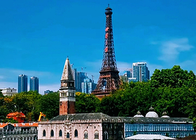 【私家团】深圳城市一天游<大梅沙海滨公园+地王观光深港之窗+外观世界之窗+中英街+南头古城>深圳接送+深圳1线