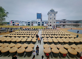 【私家团+江门&深圳/接送】开平自力村碉楼群+酱油稻田咖啡+先锋书店+仓东村+塘口墟天下粮仓1日游<江门6线>