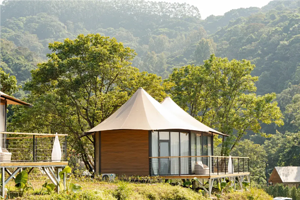 广州天人山水红石花墅1晚+天人山水大地艺术园景区门票（不含早）+2次游玩项目体验