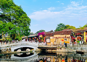 【私家团+深圳/珠海接送】南社明清古村落+东莞可园+松山湖公园+外观欧洲小镇+打卡康桥小火车1天游<东莞6线>