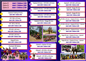 普吉岛山顶大佛丛林飞跃|骑大象|atv|任选二包接送|普吉镇三大海滩攀瓦可接送