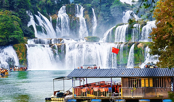 德天跨国瀑布景区+通灵大峡谷二日游【拼8人小团  住明仕度假村  可骑行 多套餐可选   南宁/崇左起止】