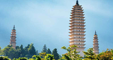 大理崇圣寺三塔+喜洲+双廊+南诏风情岛+洱海大游船一日游【独立成团4人起收+纯玩不进店+免费接送+专业领队】