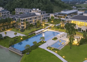 清远英德积庆里仙湖温泉度假酒店·早餐·烤肉·温泉·泳池·4A景区·红茶谷