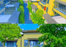 惠州南昆山居温泉度假别墅+KTV+自动麻将机+私家温泉+私家花园