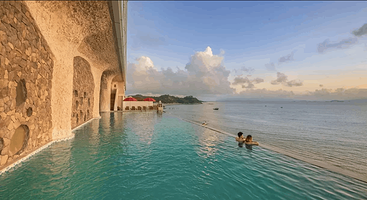 惠州巽寮湾酒店海王子学习型酒店网红泳池沙滩双人早餐·可选晚餐