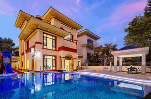 英德趣墅心花小镇度假别墅|K歌|麻将|私家温泉|近古龙峡峡黄副本