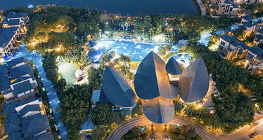 广东清远英德宝墩湖湖山温泉度假村酒店·早餐 ·泳道·温泉