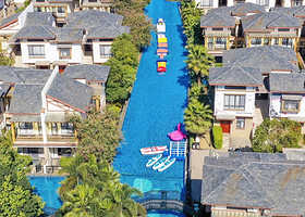 广东清远英德宝墩湖湖山温泉度假村酒店·早餐 ·晚餐+泳道·温泉