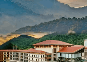 惠州南昆山慕思嘉华温泉酒店住1晚含2大1小早餐+晚餐套餐+无限次温泉+无边际泳池+水上乐园+打卡网红景点