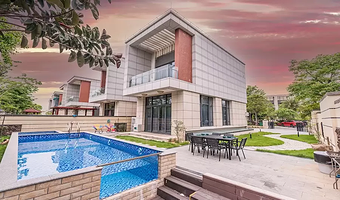 珠海海泉湾度假别墅酒店公寓轰趴含KTV麻将泳池滑梯烧烤厨房