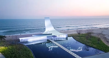 汕尾保利金町湾海景度假别墅+麻将+烧烤+KTV+无限次沙滩