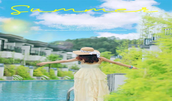 【酒店套餐】韶关丹霞丰源温泉酒店，含2大1小早餐+无限次硫磺&苏打温泉+超长泳道+泳池+网红玻璃船+彩虹滑道券