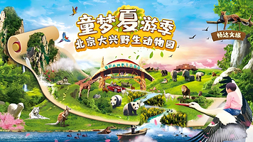 北京野生动物园一日游【致臻6人小拼团】【拼团游一人可订】【七座商务车】【别克GL8】五环接送【大兴野生动物园】