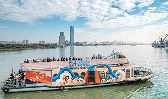 广州【海心沙西区码头】珠江夜游海心沙西区码头新型主题游船票