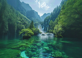 【稳定出票】九寨沟大门票+观光车往返一日游