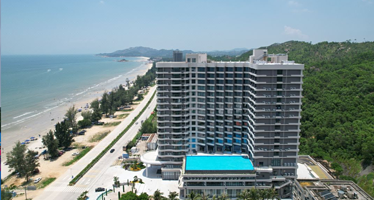 双月湾华美达酒店·雅致海景双床房+双人自助早餐+健身房、免费停车、WiFi+无边际戏水池+打卡美人鱼2拍摄点