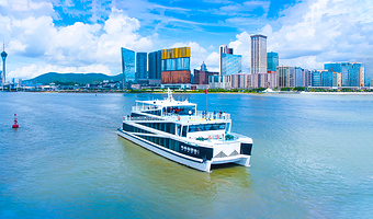 【珠海游船】澳门环岛游+海上看港珠澳大桥 *珠海湾仔码头* 可定当日 日航夜航 快速出票