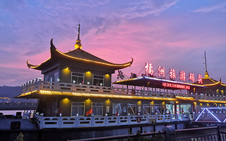 湘江游轮橘洲夜游船票+橘子洲景区门票+橘洲观光小火车