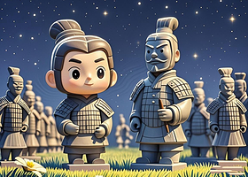 驼铃传奇演出票+兵马俑拼团讲解