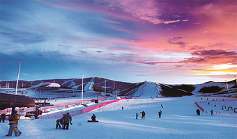 崇礼富龙度假区晴山小筑民宿1/2晚+1天/2天富龙滑雪场日场雪票+免费停车【官方正品】