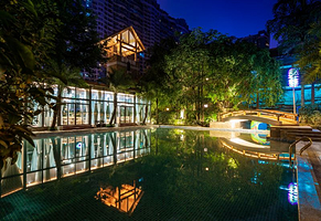 【酒店套餐】海棠烟雨温泉度假酒店1晚+双人温泉单次票+双人早餐