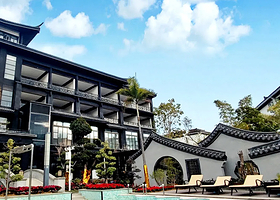 【酒店套餐】丰顺温德姆至尊豪廷温泉酒店-2大2小自助早餐+无限次温泉