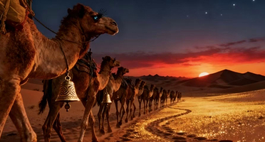 【早定优惠】市区四钻酒店一晚+驼铃传奇+汉服+妆造体验