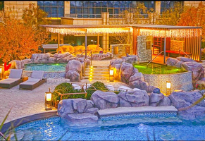 【酒店套餐】北京乐多港万豪酒店1晚+早餐+双人无限次汤乐宫温泉