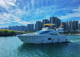 广州50/70尺豪华游艇包船观光体验【太古仓码头出发游艇包船夜游珠江/亲子朋友聚会公司团建商务接待】