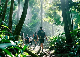 西双版纳原始森林公园+曼掌村一日游【私家独立小团丨市区酒店接送丨轻奢纯玩丨小众打卡丨晚出发丨体验品质】