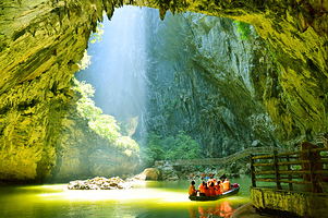 【私家团】清远英德洞天仙境+峰林晓镇一天游，广州出发上门接送，游广东小桂林、喀斯特地貌山水、见证大自然鬼斧神工