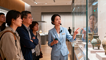 上海博物馆东馆人工讲解/1.5~3小时可选+无线耳麦+精致小团·凤凰说