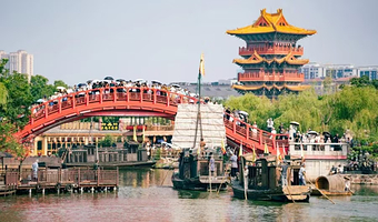 开封清明上河园门票+2小时导游人工讲解一日游