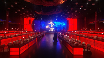 洛阳武皇盛宴（老城十字街店）【全景沉浸式体验古代文化宫廷餐秀/可选午宴或晚宴】