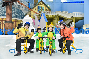 【可选亲子套餐】可选广州热雪奇迹/广州融创乐园套餐+广州融创文旅城内—花间堂/施柏阁/大观酒店+双人自助早餐