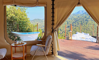 【度假村内酒店】龙岩森林水乡度假村住宿1晚+双早+双人森林水乡景区大门票（可选含雪乡）