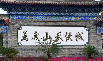 开封万岁山武侠城+中国翰园碑林+开封城墙+铁塔公园一日游【多景点联票】