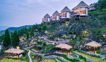 【错峰大促】全州大碧头阡陌居度假酒店1晚+双人无限次云田养生温泉+双人大地景观票（含梅花鹿互动/鹿文化馆）