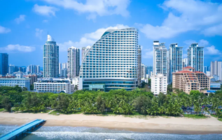 【酒店套餐】三亚福朋喜来登酒店城市景观房或尊贵海景房2晚+双早+旅拍+机场/免税店穿梭巴士