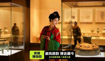 安徽博物院（新馆）2小时深度讲解·精致小团·含耳麦·凤凰说·拒绝走马观花
