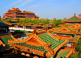 【酒店套餐】春节预售|香河正安宫酒店1晚+三人大明幻境无限次入园+非遗观演+双早