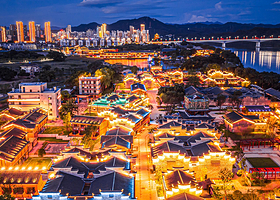 【酒店套餐】赣州七鲤古镇岚舍酒店住宿+2大1小门票+2人早餐